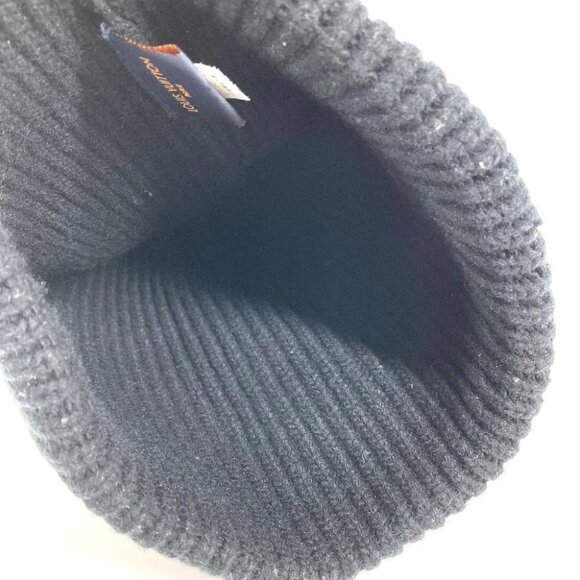 LOUIS VUITTON M76706 Monogram Beanie-LV beanie knit cap Knit hat Noir Black main image 4